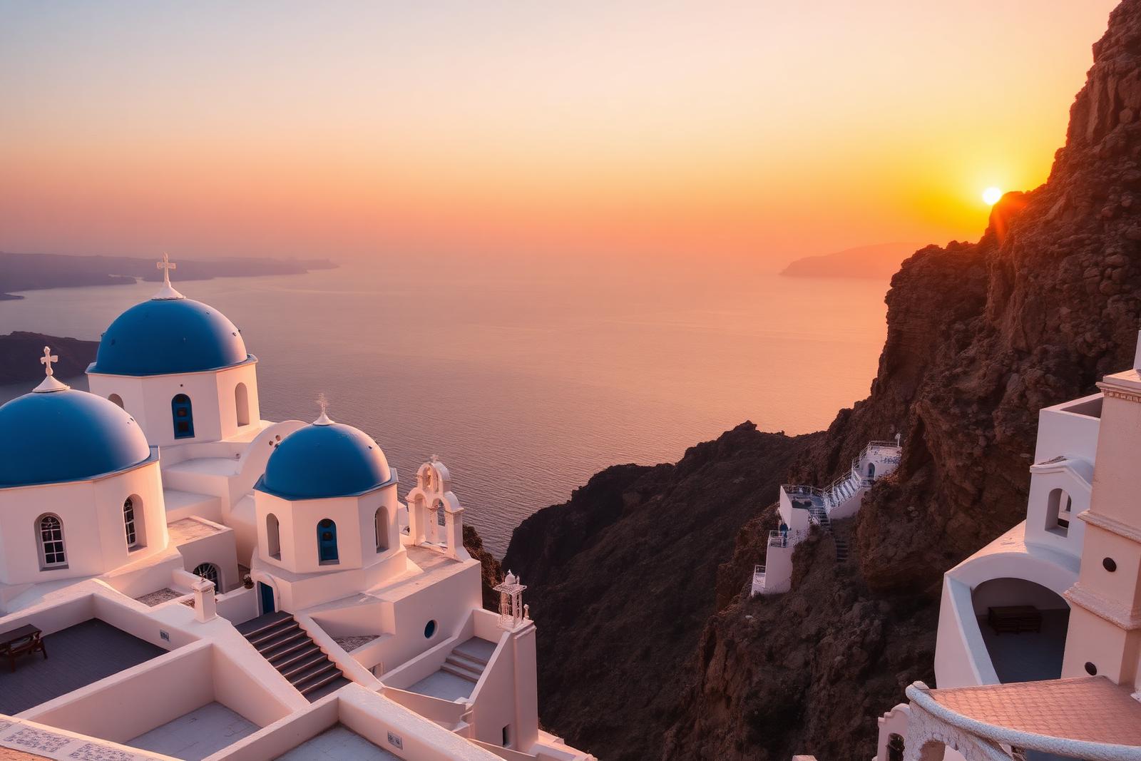 Santorini — Aegean sunsets